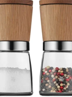 WMF Keittiötarvikkeet|maustemylly Ceramill Nature 13,5 cm 2 kpl tammi/lasi