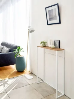 Yamazaki Huonekalut|konsolipöytä Tower valkoinen