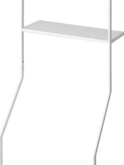 Yamazaki Kylpyhuoneen Säilytys|kylpyhuoneteline Tower valkoinen